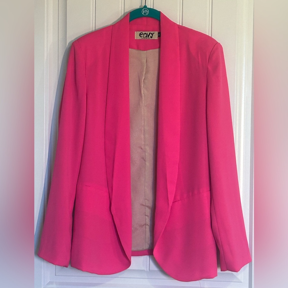 Envy Bright Pink Women's Blazer